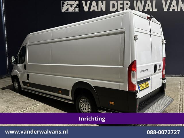 Fiat DUCATO 3.0 NP 136pk L4H2 Post NL inrichting Euro6 Airco | Camera | Sidebars | 270 graden achterdeuren, schappen, doorloopdeur