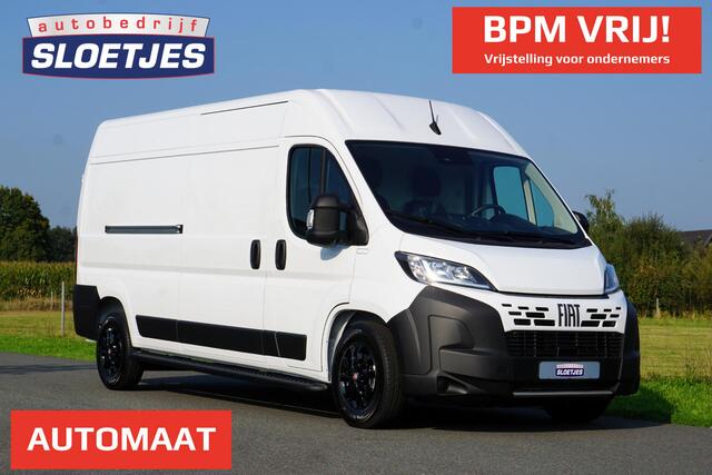 Fiat DUCATO 2.2 MultiJet 140 L3H2 3.5t |Automaat |140 pk |Betimmering |Nieuw |Camera |Cruise |Airco |Verzwaard |Bluetooth media en telefonie |DAB radio |Parkeersensoren |3500 KG verzwaard