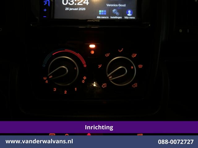 Fiat DUCATO 3.0 NP 136pk L4H2 Post NL inrichting Euro6 Airco | Camera | Navigatie | Sidebars | 270 graden achterdeuren, schappen, doorloopdeur