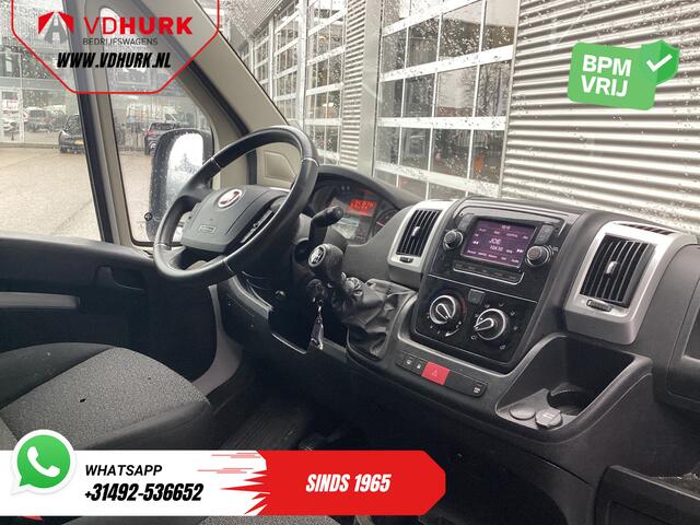 Fiat DUCATO 35 2.3 180 pk MJ L3H3 Glasresteel/ 3T trekverm./ Imperiaal + Ladder/ Navi/ Camera/ PDC/ Cruise/ Airco/ Trekhaak