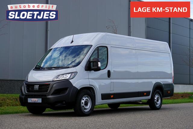 Fiat DUCATO 35H 2.2 MultiJet L4H2 180 pk |in topstaat |1e eigenaar |Grijs |Cruise |Climate control |Carplay |Trekhaak |Parkeersensoren |3500 KG |Mooie camperbasis