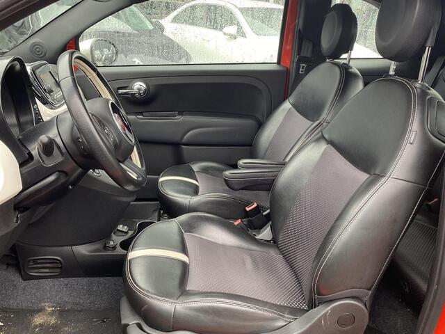 Fiat E-500 (Electric) 24kwh automaat met o.a. leer, climate control, cruise, bluetooth, etc.