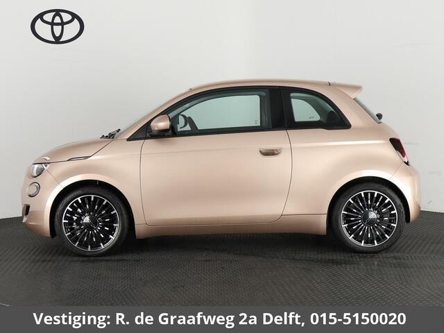 Fiat E-500 Icon 42 kWh | Navigatie | Camera | Smart Entry |