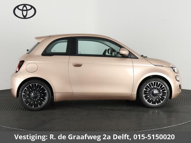 Fiat E-500 Icon 42 kWh | Navigatie | Camera | Smart Entry |