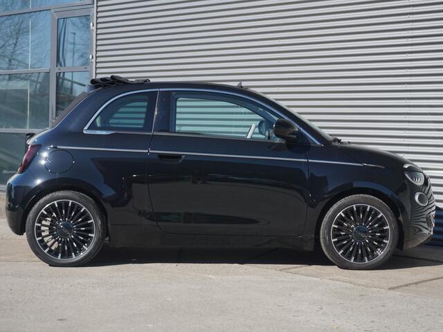 Fiat E-500 Cabrio La Prima 42 kWh | By Bocelli | Leder | 17" | Navi | Winter Pack |