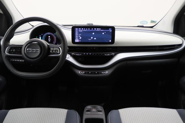 Fiat E-500 Icon 42 kWh Virtual Cockpit, Climate, Camera, Apple Carplay, Cruise, DAB, USB, 16''