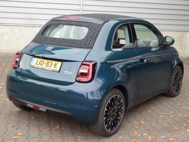 Fiat E-500 La Prima by Bocelli 42 kWh | Cabriolet | Leder | Apple Carpl / A