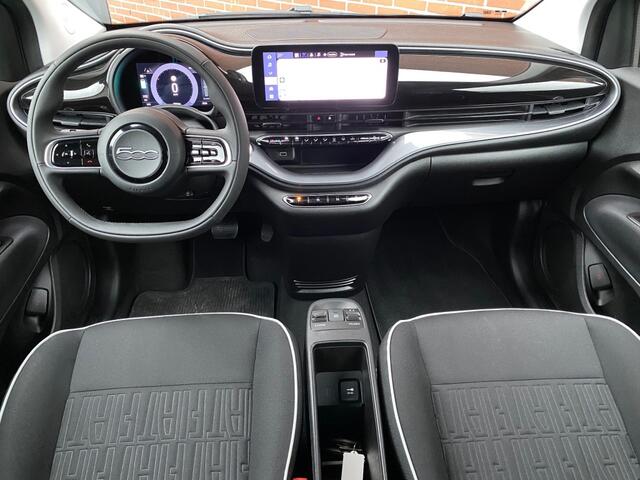 Fiat E-500 42 KWH CARPLAY CRUISE CLIMA DAB LICHTMETALEN VELGEN