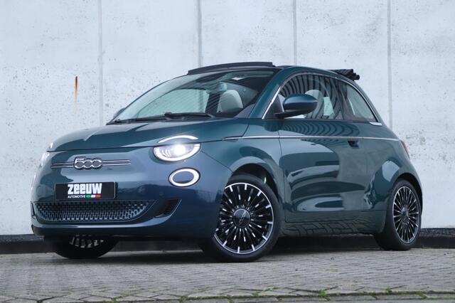 Fiat E-500 Cabrio La Prima 42 kWh | Technology | Navi | Camera | 17"