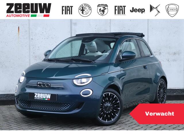 Fiat E-500 Cabrio La Prima 42 kWh | Technology | Winter | BTW | 17"