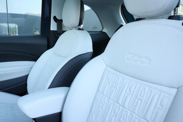 Fiat E-500 La Prima 42 kWh | Pano | Technology | Winter | BTW | 17"