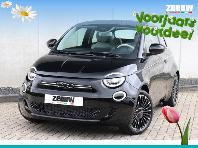 Fiat E-500 Cabrio La Prima 42 kWh | Technology | JBL | Winter | 17"