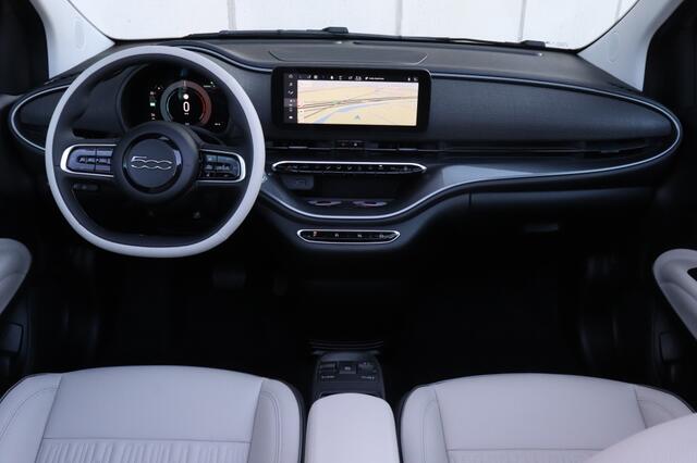 Fiat E-500 Cabrio La Prima by Bocelli 42 kWh | JBL | Winter | Camera | 17"