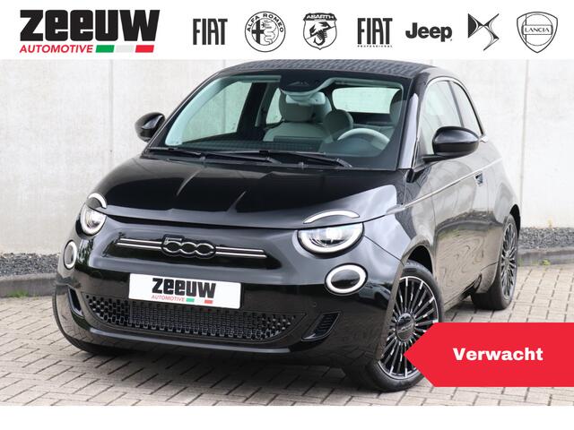 Fiat E-500 Cabrio La Prima by Bocelli 42 kWh | JBL | Winter | Camera | 17"