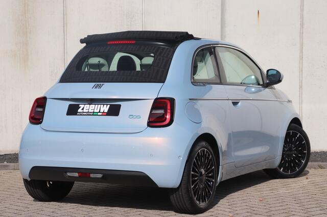 Fiat E-500 Cabrio La Prima by Bocelli 42 kWh | JBL | Winter | Camera | 17"