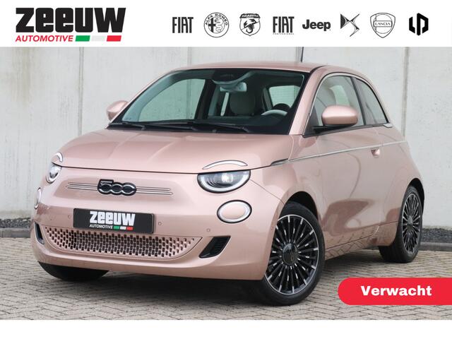 Fiat E-500 La Prima by Bocelli 42 kWh | Pano | JBL | Winter | Camera | 17"