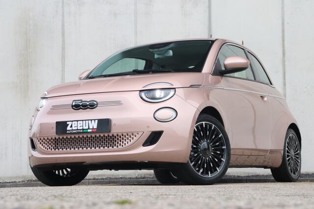 Fiat E-500 La Prima by Bocelli 42 kWh | Pano | JBL | Winter | Camera | 17"