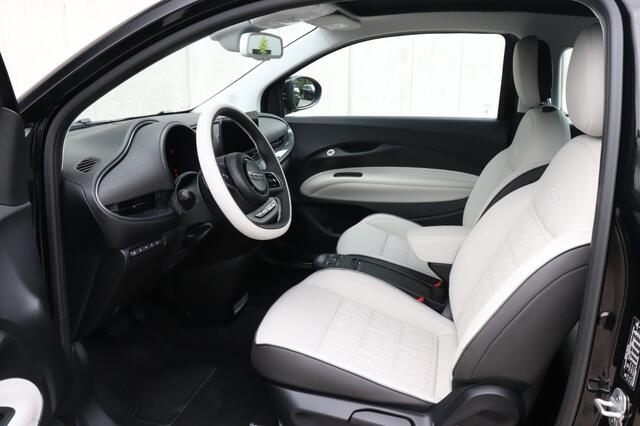 Fiat E-500 Cabrio La Prima by Bocelli 42 kWh | JBL | Winter | Camera | 17"