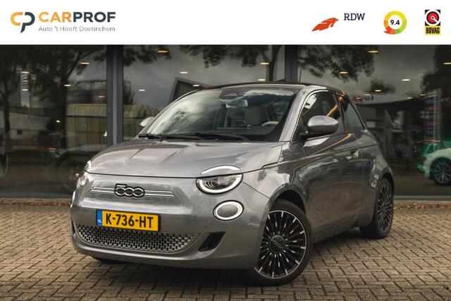 Fiat E-500 La Prima 42 kWh Pano | Leder | ACC