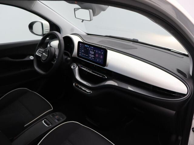 Fiat E-500 Icon | 320km WLTP | 85KWh Snelladen | Cruise control | Apple Carplay & Android Auto |