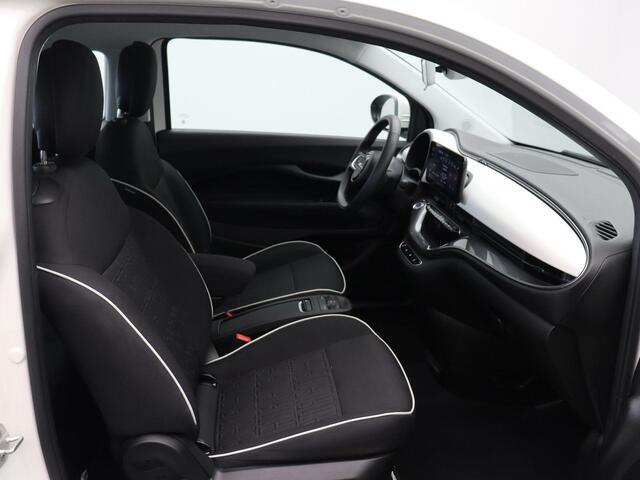 Fiat E-500 Icon | 320km WLTP | 85KWh Snelladen | Cruise control | Apple Carplay & Android Auto |