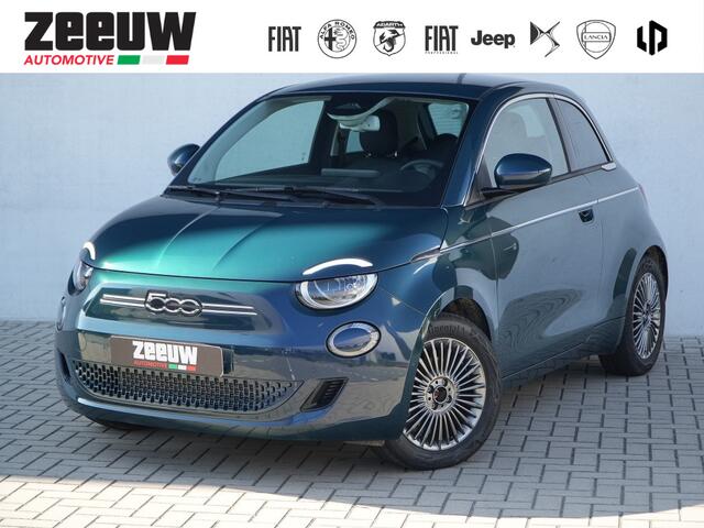 Fiat E-500 Icon 42KWH | Camera | Navi | Carplay | Winter | Style | 16"