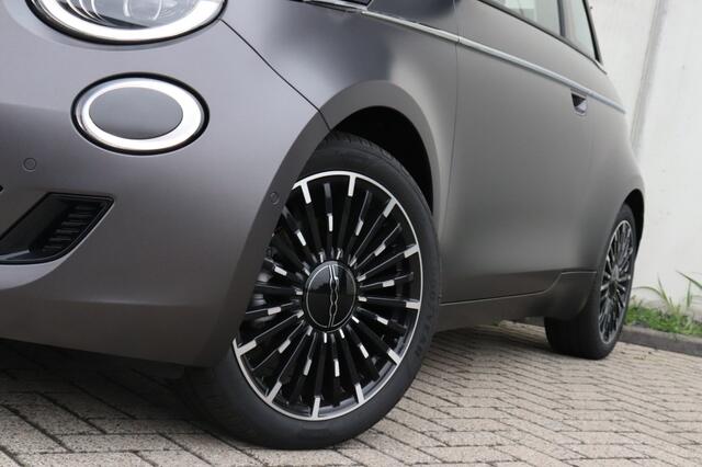 Fiat E-500 C La Prima 42 kWh | "Matt Grijs" | Technology | Winter | Camera | 17"