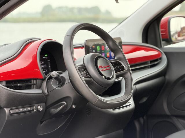 Fiat E-500 RED 42 kWh *SOH 92%* Carplay|Digital Dash|LM 16"