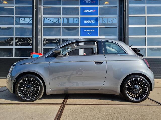 Fiat E-500 Cabrio La Prima by Bocelli 42 kWh JBL / 17 INCH / CAMERA / NAVI / 9.558 KM. – foto 2