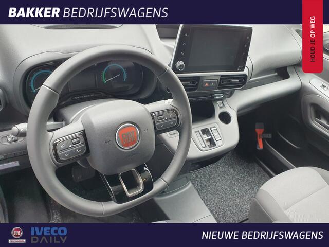 Fiat E-Doblo 136 L1 50 kWh 100% Elektrisch | Airco | Camera | Parkeersensoren (2/2 grijs)