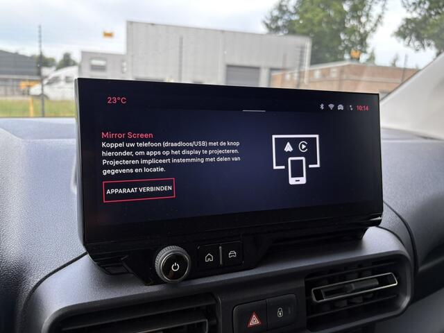 Fiat E-Doblo 50 kWh 3-zits | CarPlay | cruise