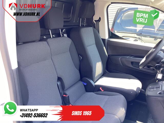 Fiat E-Doblo L2 50 kWh 285 WLTP Carplay/ Snellader/ Camera/ Cruise/ 3 Pers./ Airco/ DAB