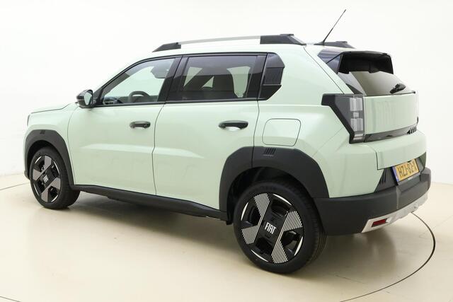 Fiat PANDA Grande La Prima 11 kW 44 kWh | NIEUW | Navigatie | Stoel & Stuurverwarming | Camera | Dakrails | Extra getint glas | Hoge instap | Nieuw model