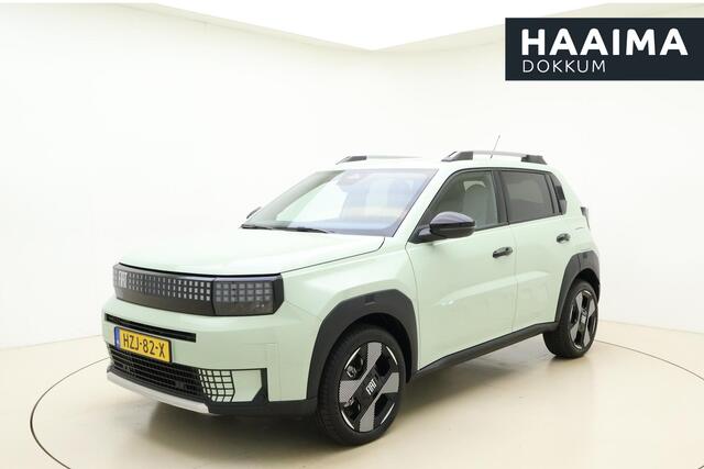 Fiat PANDA Grande La Prima 11 kW 44 kWh | NIEUW | Navigatie | Stoel & Stuurverwarming | Camera | Dakrails | Extra getint glas | Hoge instap | Nieuw model