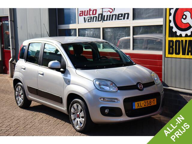 Fiat PANDA 0.9 TwinAir Lounge O.a: Led dagrijverl, Airco, Radio, Uconnect, Afstandsbed, Etc. All-in prijs!
