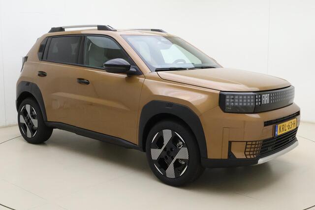Fiat PANDA Grande La Prima 11 kW 44 kWh | DEMO | 8 Jaar garantie | Navigatie | Climate control | Stoel & Stuurverwarming | Dakrails | Extra getint glas