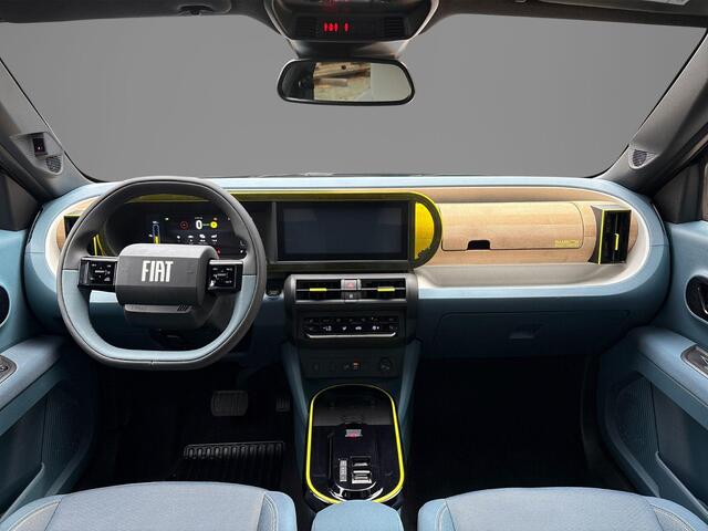 Fiat PANDA Grande La Prima 7.4 kW 44 kWh | 2 + 6 jaar speciale garantie | Climate Control | parkeersensoren voor + achter | verwarmbare stoelen |