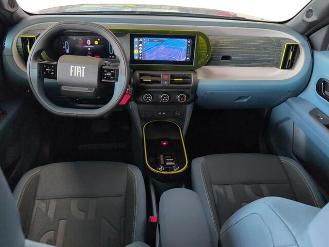 Fiat PANDA Grande Icon 1.2 Hybrid 110pk e-DCS6 | MEGADEAL | SNEL LEVERBAAR | 2+6 JAAR GARANTIE* | APPLE CARPLAY / ANDROID AUTO | LM-VELGEN | GETINTE RAMEN | AIRCO | PARKEERSENSOREN |