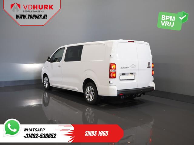 Fiat SCUDO 2.0 MJ 180 pk Aut. DC Dubbel Cabine BPM VRIJ! Adapt.Cruise/ Xenon/ Climate/ Keyless/ Carplay/ NL Auto/ PDC
