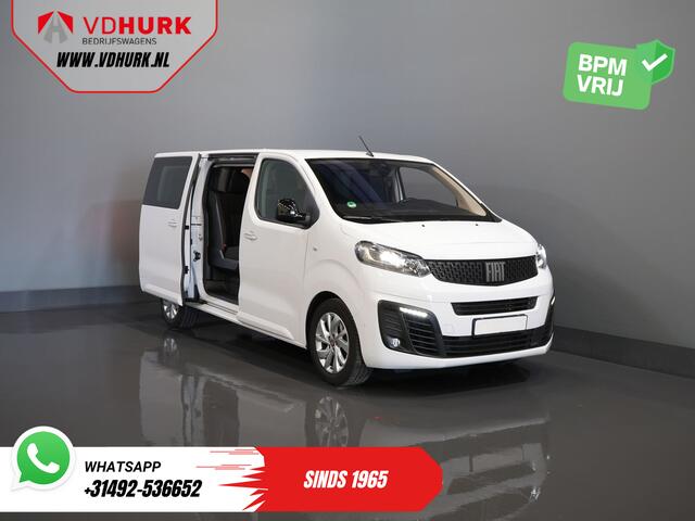 Fiat SCUDO 2.0 MJ 180 pk Aut. DC Dubbel Cabine BPM VRIJ! Adapt.Cruise/ Xenon/ Climate/ Keyless/ Carplay/ NL Auto/ PDC