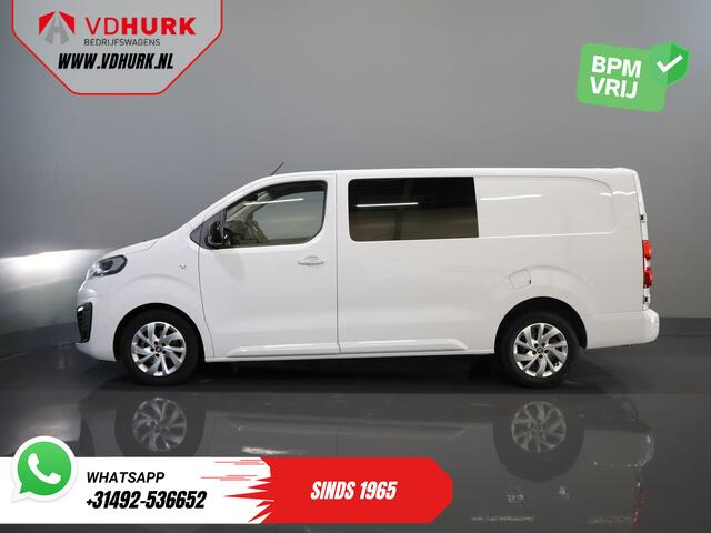Fiat SCUDO 2.0 MJ 180 pk Aut. DC Dubbel Cabine BPM VRIJ! Adapt.Cruise/ Xenon/ Climate/ Keyless/ Carplay/ NL Auto/ PDC