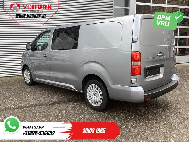 Fiat SCUDO 2.0 MJ 145 pk DC Dubbel Cabine 6 Pers./ Camera/ Cruise/ PDC/ DAB/ Airco