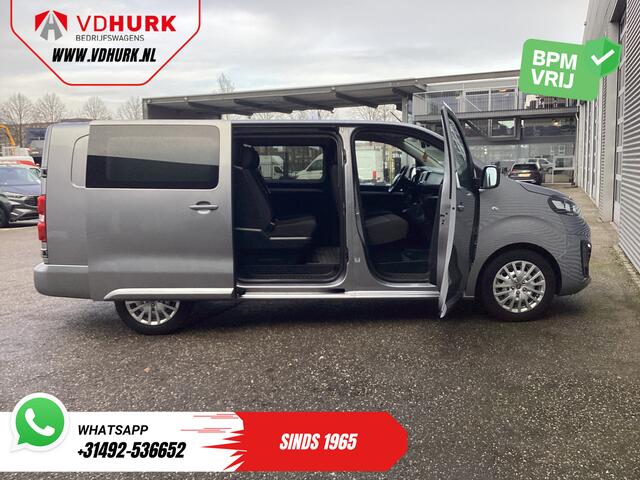 Fiat SCUDO 2.0 MJ 145 pk DC Dubbel Cabine 6 Pers./ Camera/ Cruise/ PDC/ DAB/ Airco