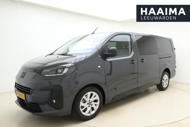 Fiat SCUDO 2.0 Diesel 180 S&S L3 DC Dubbele Cabine automaat | Lederen bekleding | Afneembare trekhaak | Dubbele zijschuifdeur | Stoelverwarming & Massage | Lichtmetalen velgen | DEMO