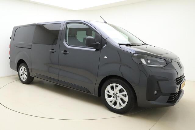 Fiat SCUDO 2.0 Diesel 180 S&S L3 DC Dubbele Cabine automaat | Lederen bekleding | Afneembare trekhaak | Dubbele zijschuifdeur | Stoelverwarming & Massage | Lichtmetalen velgen | DEMO