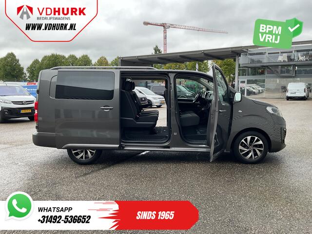 Fiat SCUDO 2.0 MJ 180 pk Aut. DC Dubbel Cabine Xenon/ 2x Schuifdeur/ Carplay/ Keyless/ Navi/ Climate/ Camera/ Cruise/ 17'LMV/ PDC