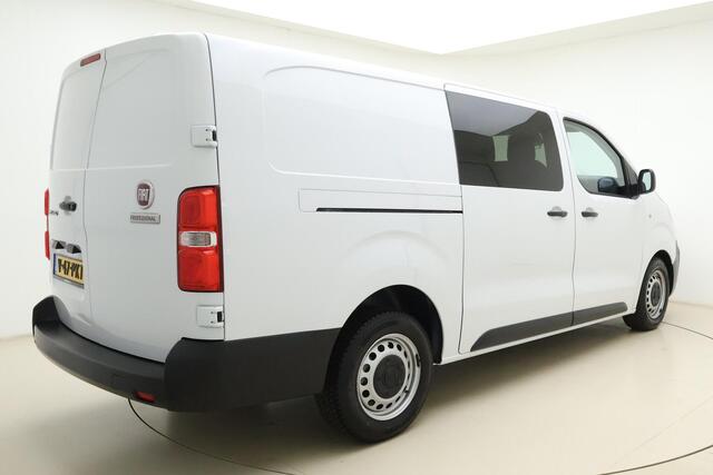 Fiat SCUDO 2.0 MultiJet L3H1 DC Business Pro | Dubbele cabine | 6-Zits | Airco | Apple Carplay/Android Auto | Cruise control | DAB | Parkeersensoren | Zijschuifdeur