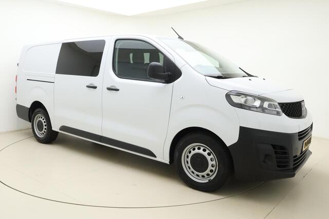 Fiat SCUDO 2.0 MultiJet L3H1 DC Business Pro | Dubbele cabine | 6-Zits | Airco | Apple Carplay/Android Auto | Cruise control | DAB | Parkeersensoren | Zijschuifdeur