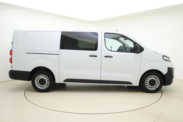 Fiat SCUDO 2.0 MultiJet L3H1 DC Business Pro | Dubbele cabine | 6-Zits | Airco | Apple Carplay/Android Auto | Cruise control | DAB | Parkeersensoren | Zijschuifdeur