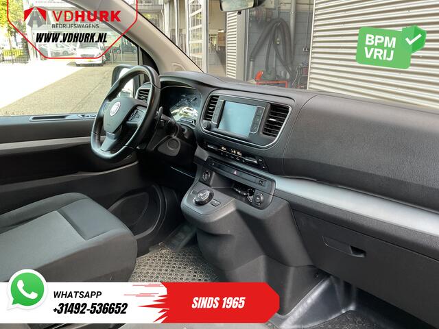 Fiat SCUDO 2.0 MJ 180 pk Aut. DC Dubbel Cabine Xenon/ 2x Schuifdeur/ Carplay/ Keyless/ Navi/ Climate/ Camera/ Cruise/ 17'LMV/ PDC/ DAB